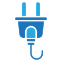 Plug Color Filled icon