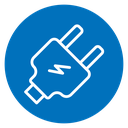 Plug adapter icon
