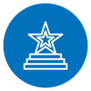 Podium star 2 icon