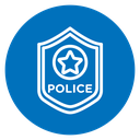 Police badge icon