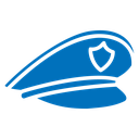 Police cap icon