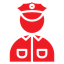 Policeman Peaked Cap icon
