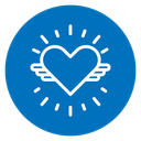 Positive emotion icon