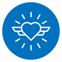 Positive emotion icon