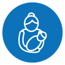Postnatal care icon