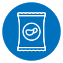 Potato chips icon