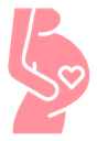 Pregnancy Color Filled icon