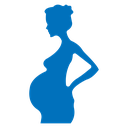 Pregnant woman icon