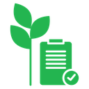 Premium Ingredients Checklist Color Filled icon
