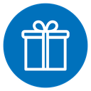 Present gift box 2 icon