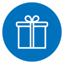 Present Gift Color Filled icon