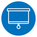 Presentation screen icon
