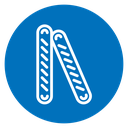 Pretzel sticks icon