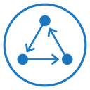 Process, method, step, procedure or workflow icon