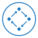 Process, method, step, procedure or workflow icon