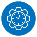 Productivity and efficiency icon