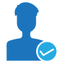 Profile check icon