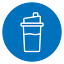Protein shake icon
