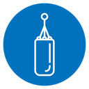 Punching bag icon