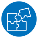 Puzzle pieces icon