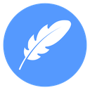 Quill Feather Sketch icon