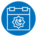 Ramadan calendar icon
