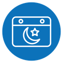 Ramadan calendar icon