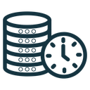 Real time data icon