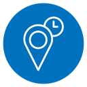 Real time location icon