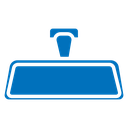 Rear mirror icon