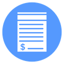 Receipt icon