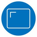 Rectangle panoramic 2 icon