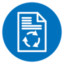 Recycled paper icon