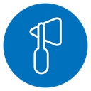 Reflex hammer icon