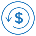 Refund money icon