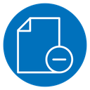 Remove file icon