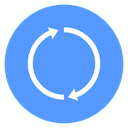 Repeat Color Filled icon