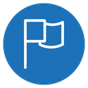 Report flag icon