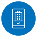 Reservation smartphone 2 icon