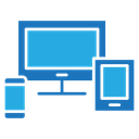 Responsive Design Color Filled icon