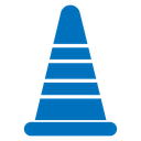 Road cone icon