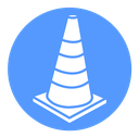 Road cone icon