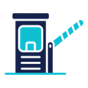 Road toll icon