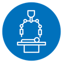 Robotic surgery icon