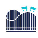Roller coaster icon