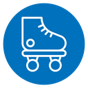 Roller skates 2 icon