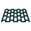 Roof tile icon