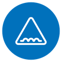 Rough road icon