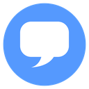 Rounded Chat Bubble icon