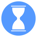 Rounded Hourglass Timer icon